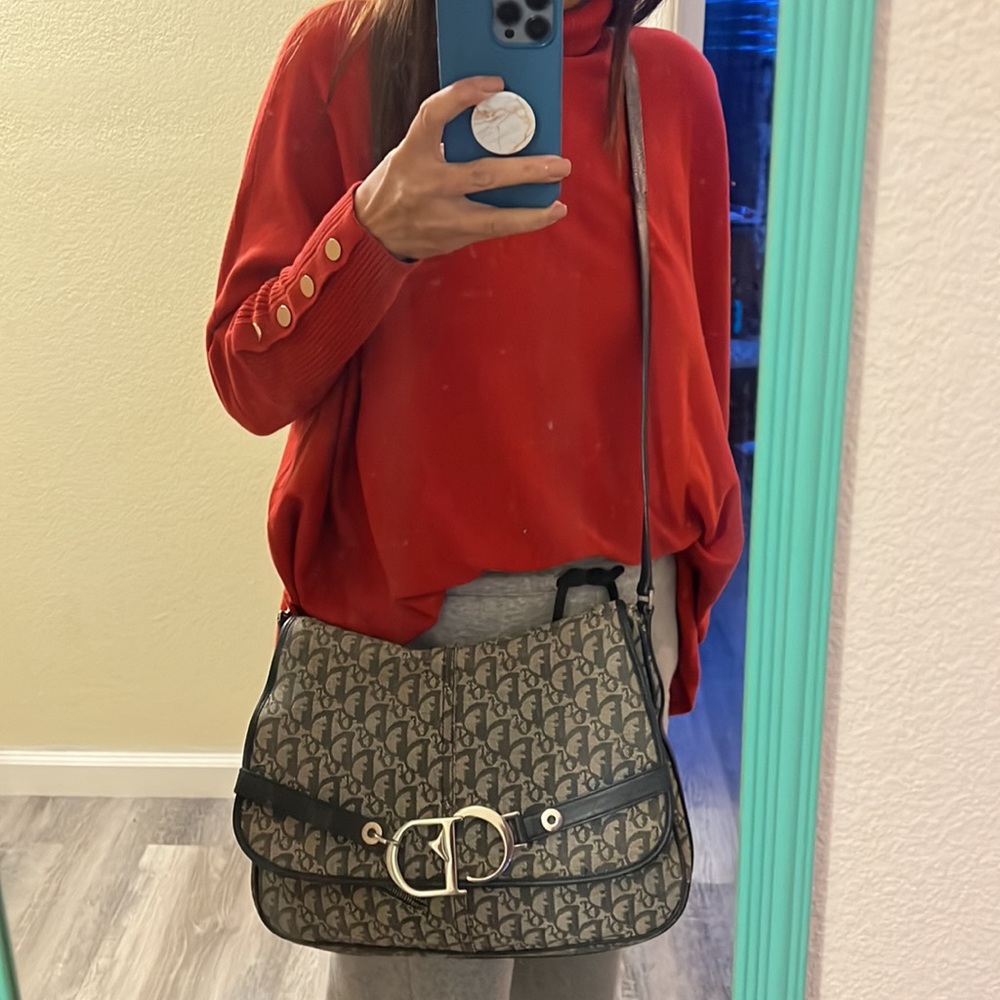 Pre-loved Christian Dior two way bag